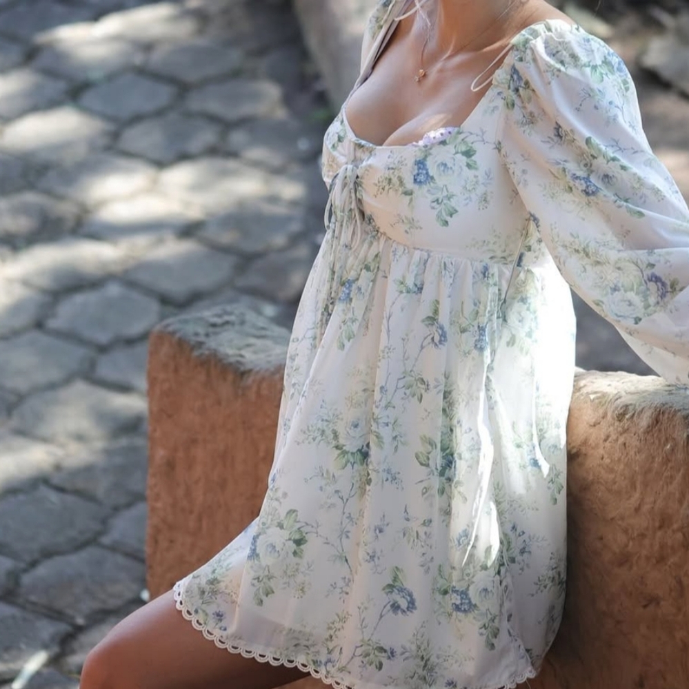 Altar'd State Floral Ruffled Dress - Picture 8 of 15